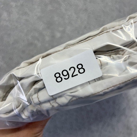 Aventura Pants Womens 8 White Organic Cotton Roll Up Capri Crop Utility Gorpcore - Picture 16 of 16